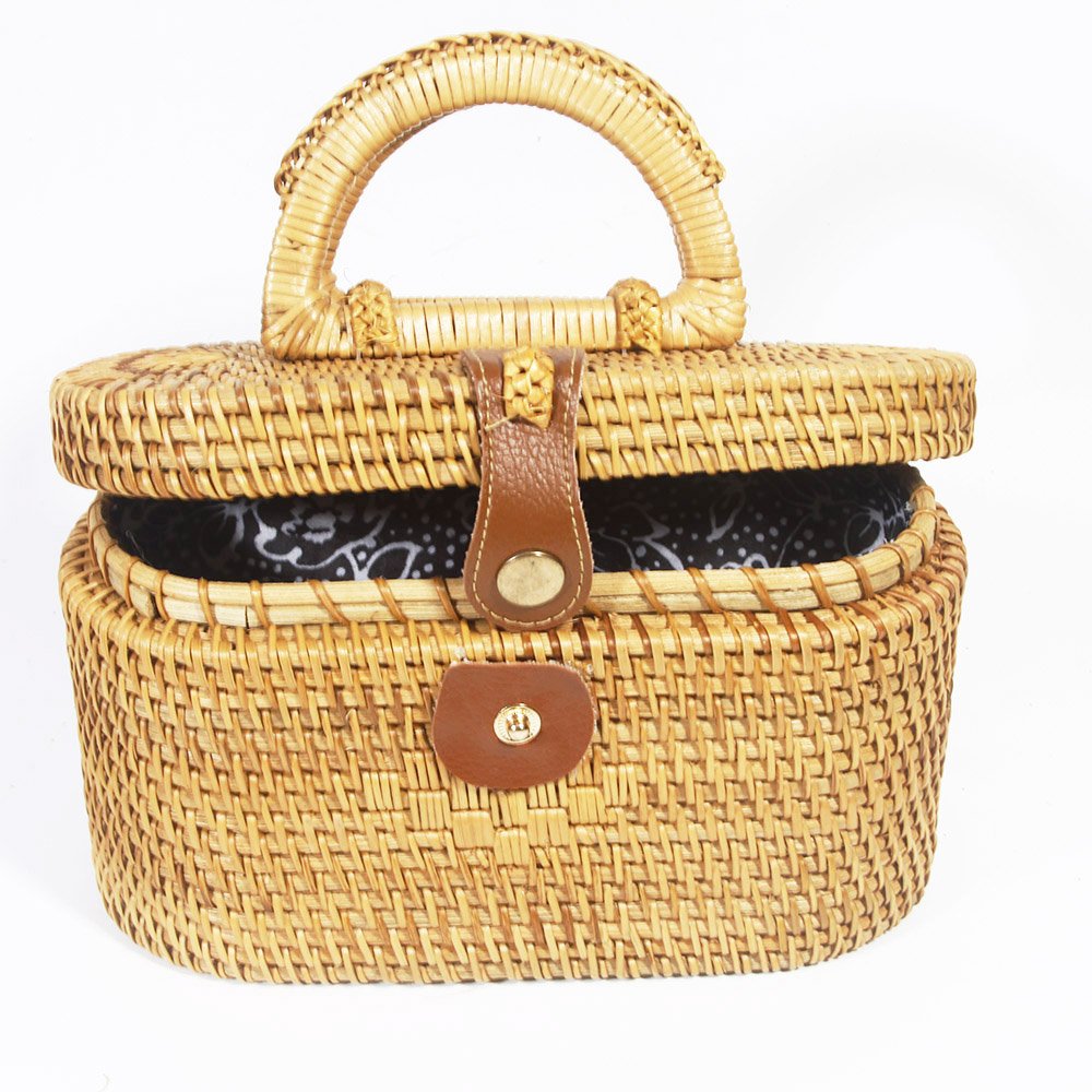 Woven Rattan Handmade Bag WB256120